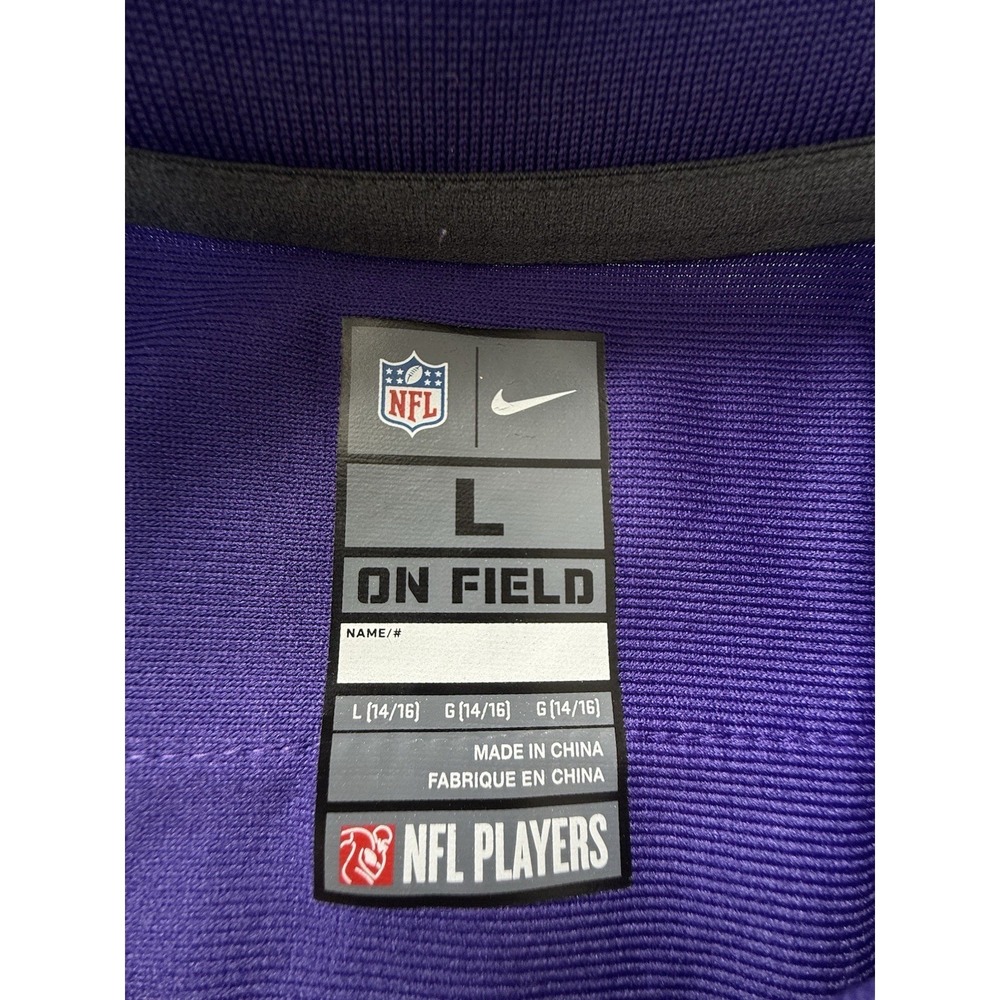 Nike Adrian Peterson Youth Large 14/16 Minnesota Vikings Jersey 28 NFL - Picture 5 of 8